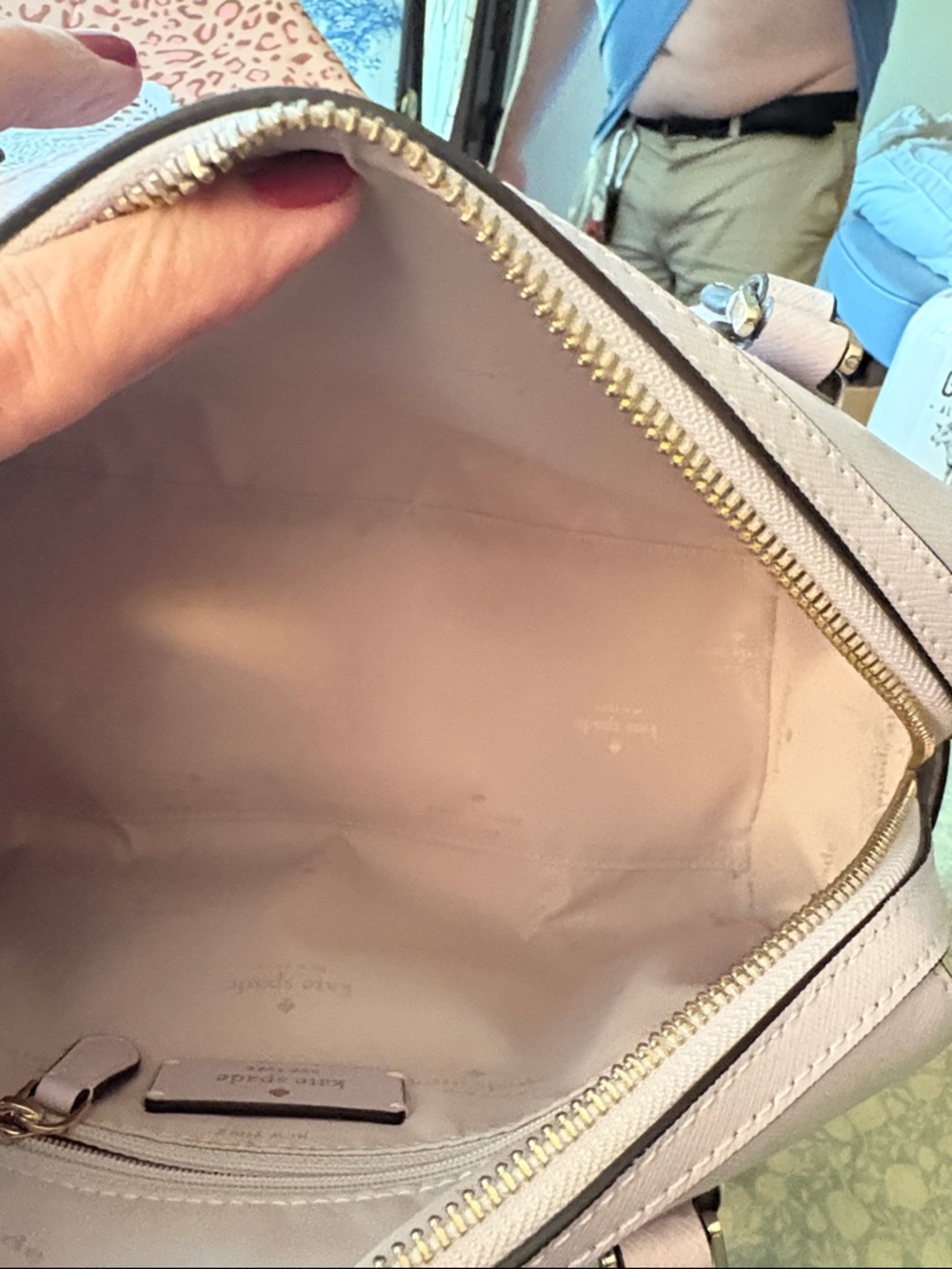 Kate Spade Purple Satchel - Picture 9 of 10